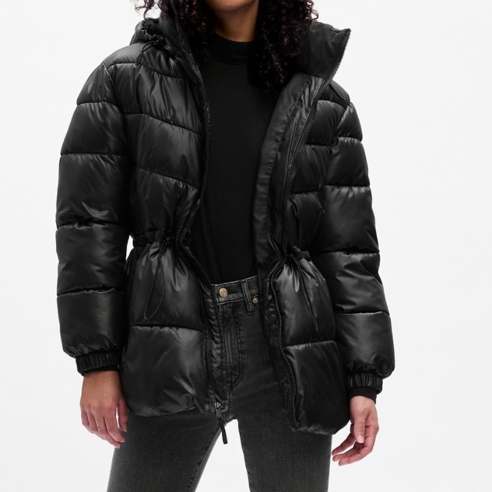 Gap Cold Control Relaxed Long Puffer Coat